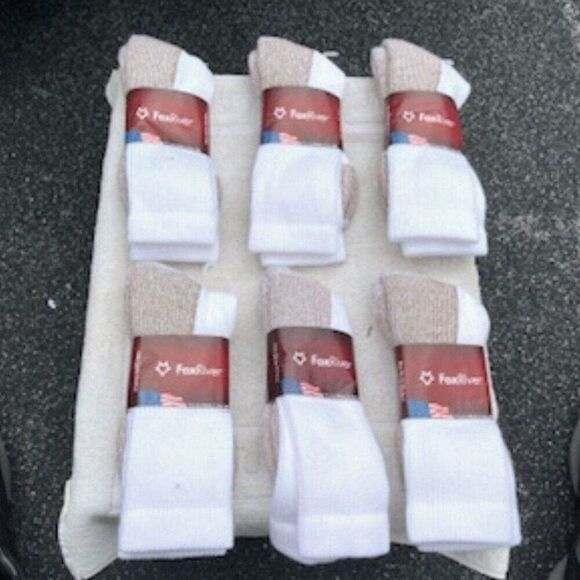Socks . Heavyweight Steel Toe Cold Weather Mid-Calf Work Socks . Fox River #6510 - Picture 1 of 4